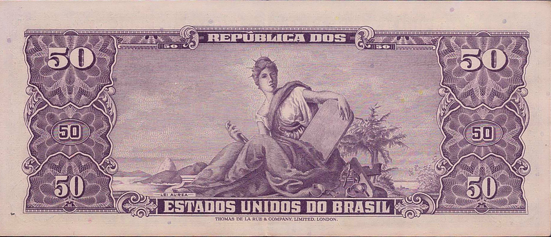 Brazil 5 1966 UNC P-184/b